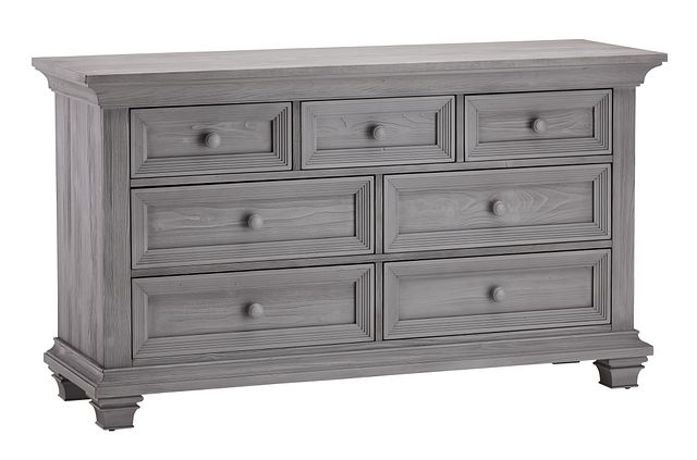 light gray dresser